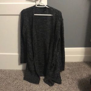 Forever 21 long knit cardigan with pockets